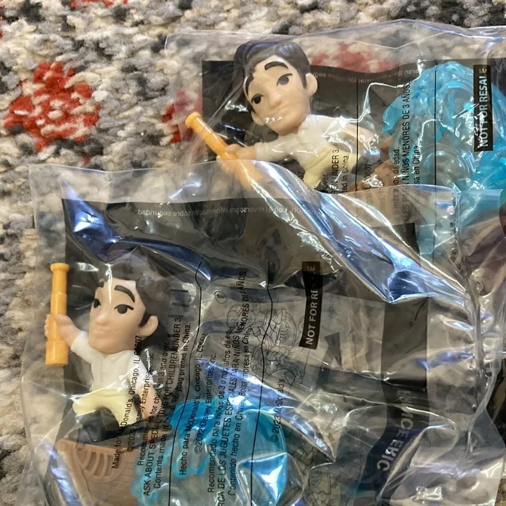 Disney Little Mermaid McDonald's Toys Prince Eric